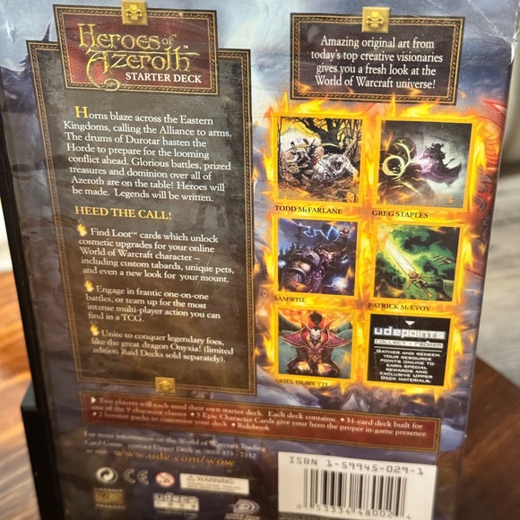 World of Warcraft: Heroes of Azeroth & Dark Portal Trading Card Games Complete - Picture 5 of 12